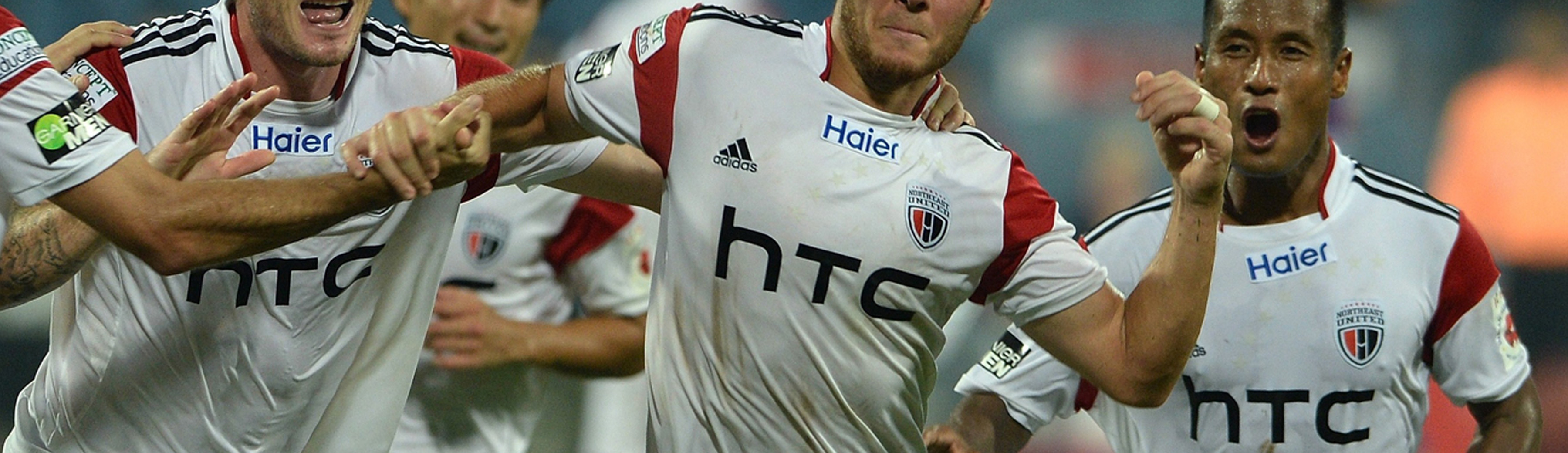 HTC India – NorthEast United FC – Principal Sponsor – 2014 - 15