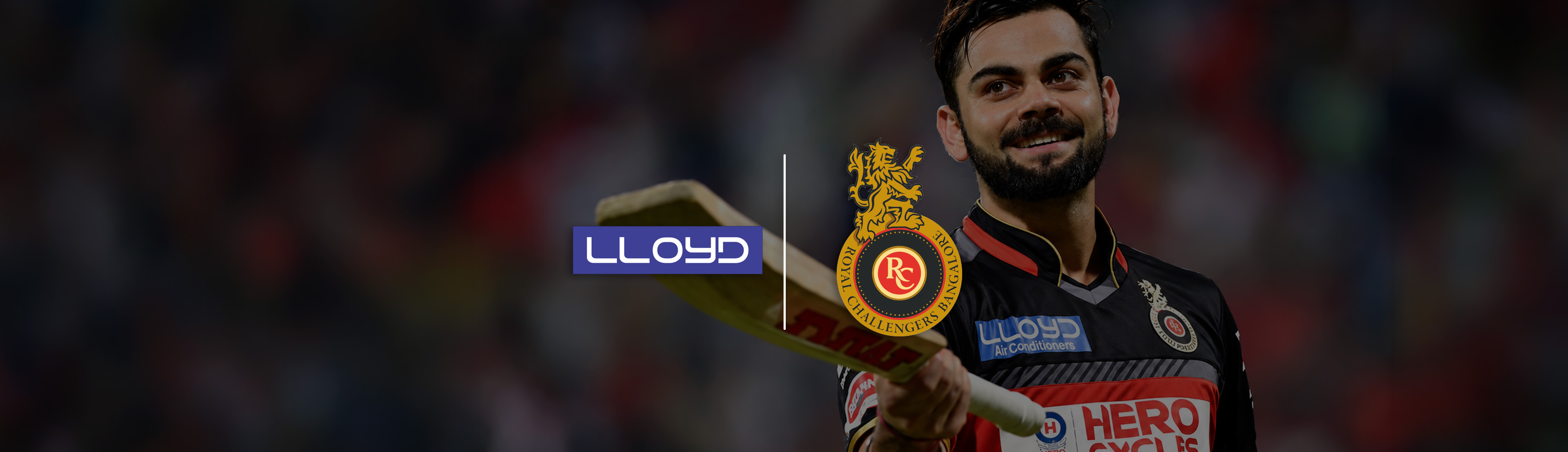 Lloyd – Principle Sponsor – Royal Challengers Bangalore 2016 - 17