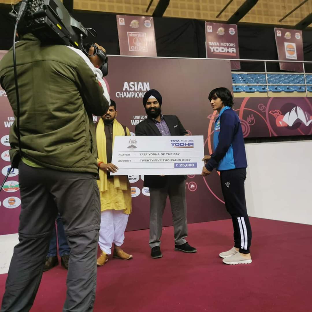 Asian Wrestling Championships 2020 - Amul - Title Sponsor