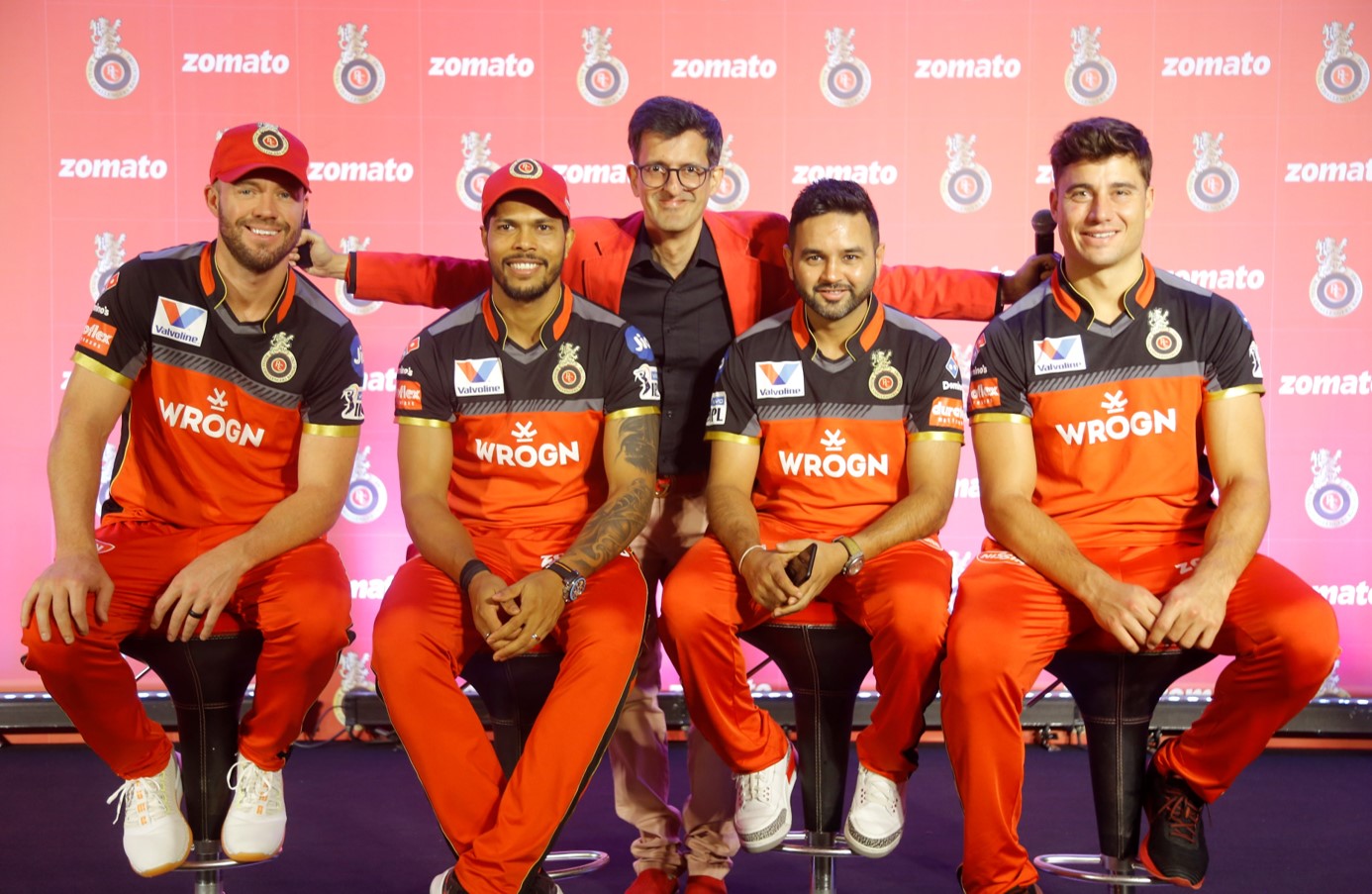 Zomato – Official Food Delivery Partner - Royal Challengers Bangalore, Kolkata Knight Riders, Delhi Capitals – 2019
