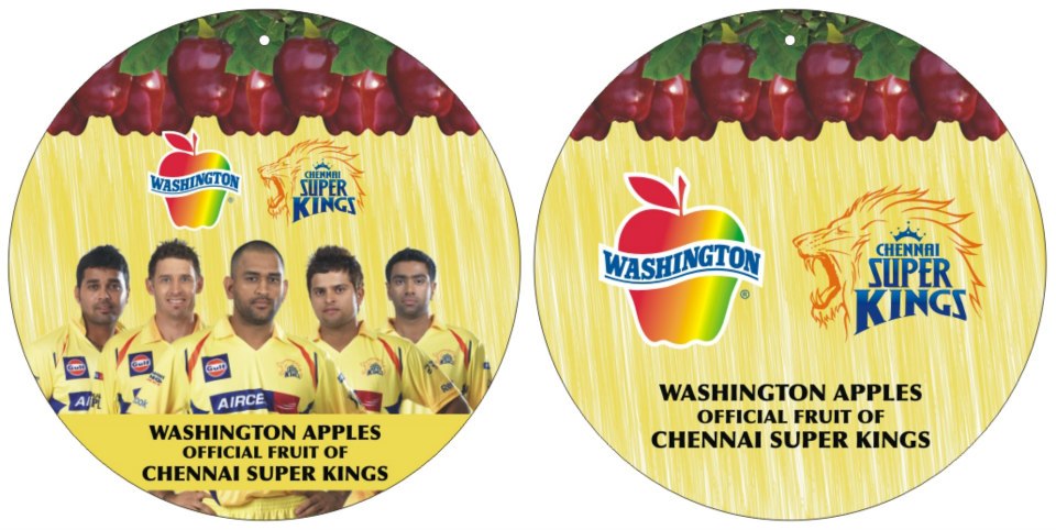 Washington Apples – Chennai Super Kings – Partnership - 2012