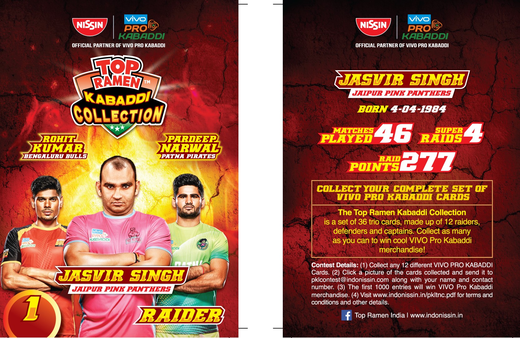 Creatigies adds flavour to Vivo Pro Kabaddi with Top Ramen – 2016 – 17
