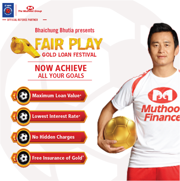 The Muthoot Group – Indian Super League – Referee Sponsor – 2015 – 2016 - 2017