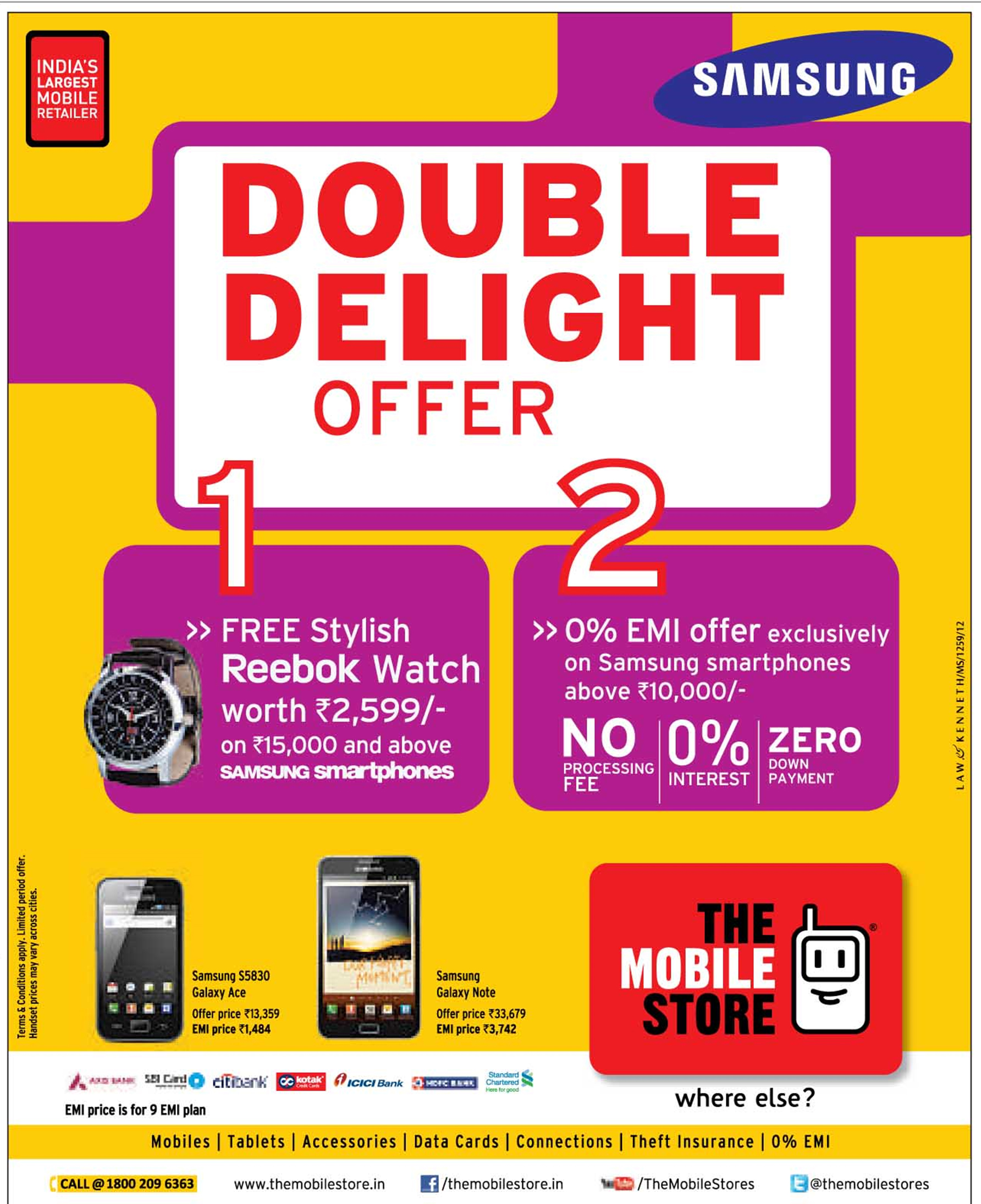The Mobile Store – Reebok Promotion, 2012
