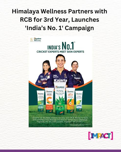 Himalaya Wellness - Royal Challengers Bengaluru (WPL) Partnership - 2024, 2025 & 2026