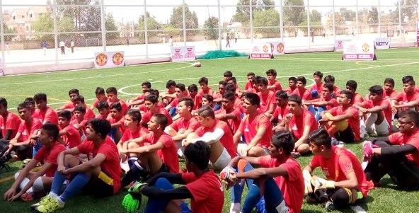Nissin & NDTV - Cup Noodles Manchester United Soccer Schools - 2016 – 17