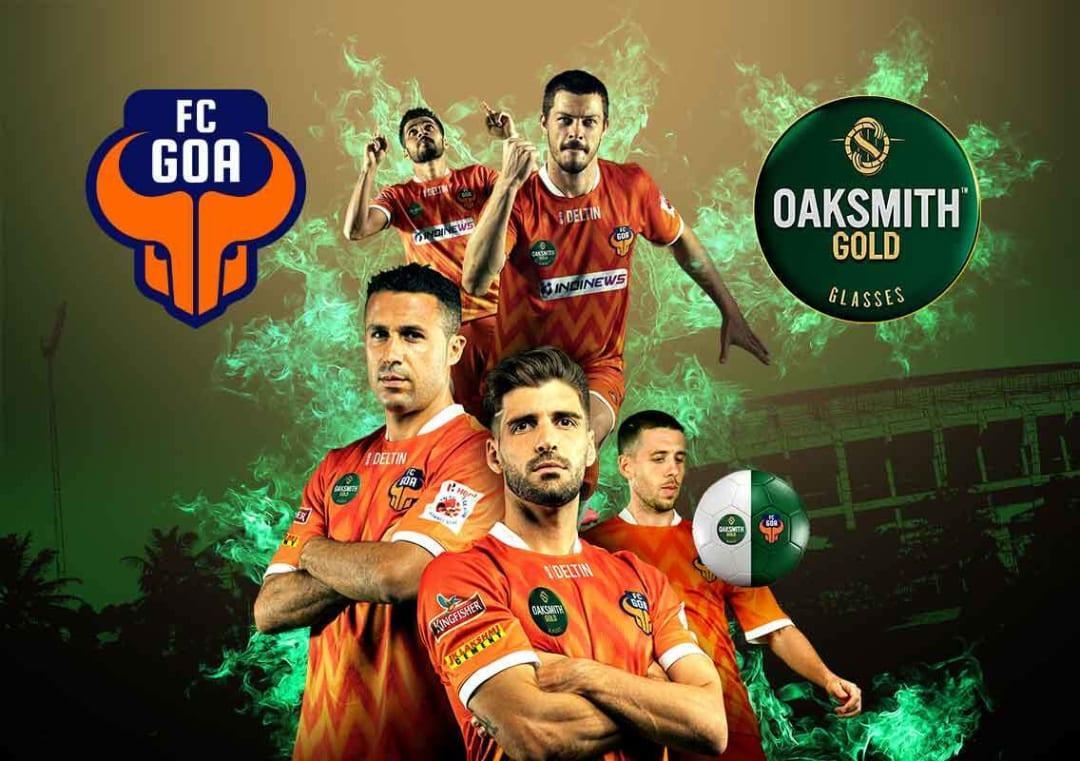 Oaksmith Gold Glasses - FC GOA Partnership 2020 – 2021 – 2022 - 2023