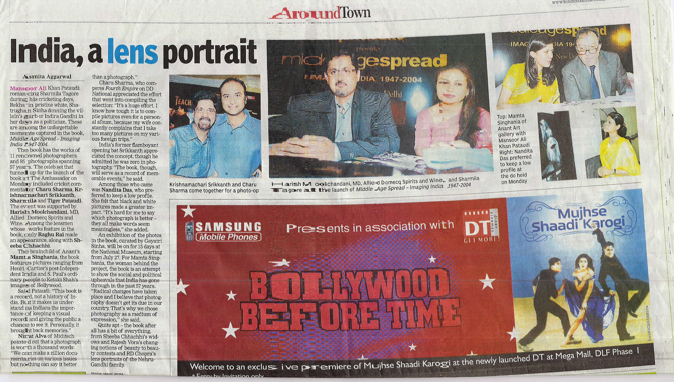 Middle Age Spread, Book Launch 2004