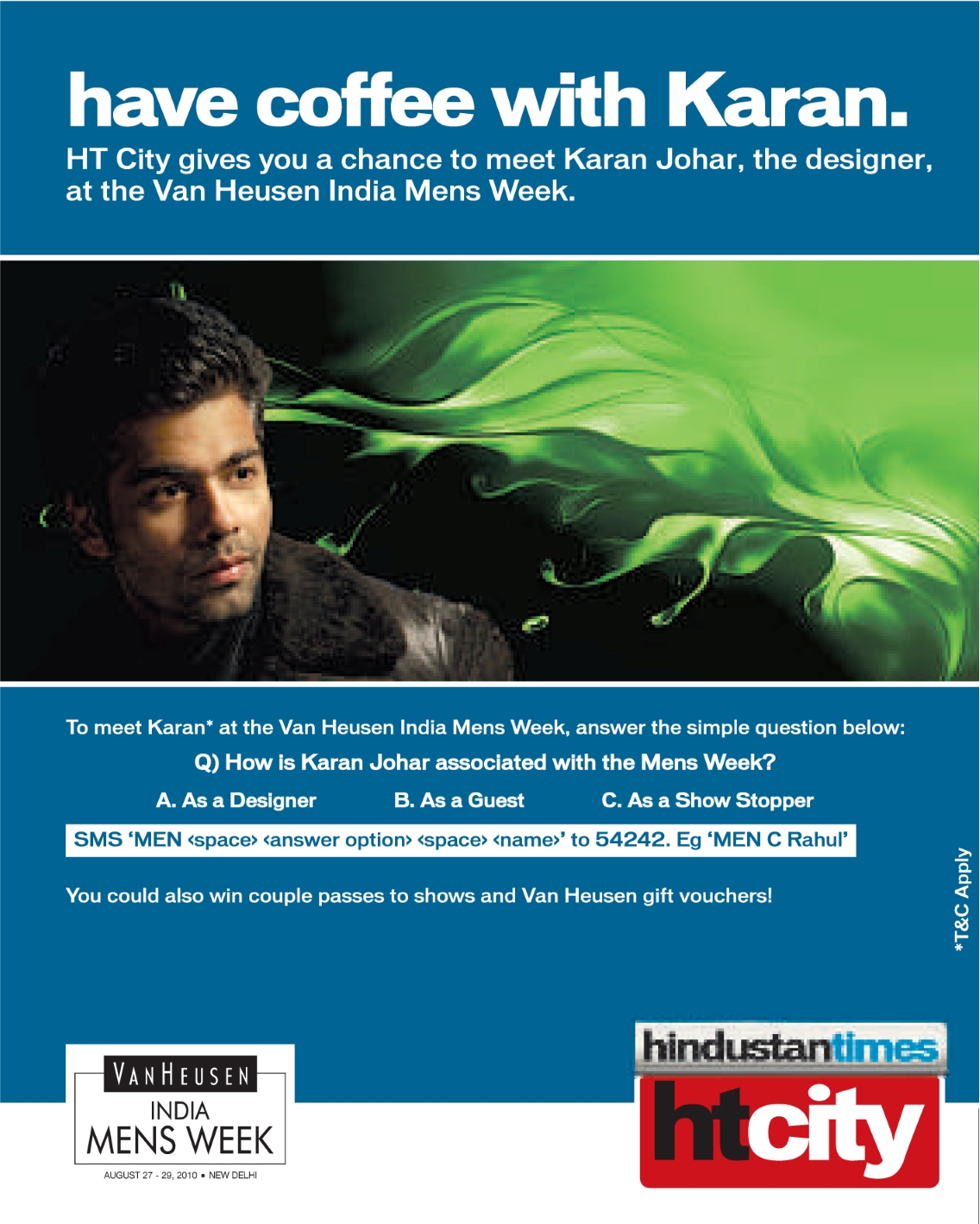 Van Heusen India Mens Week 2009-10-11