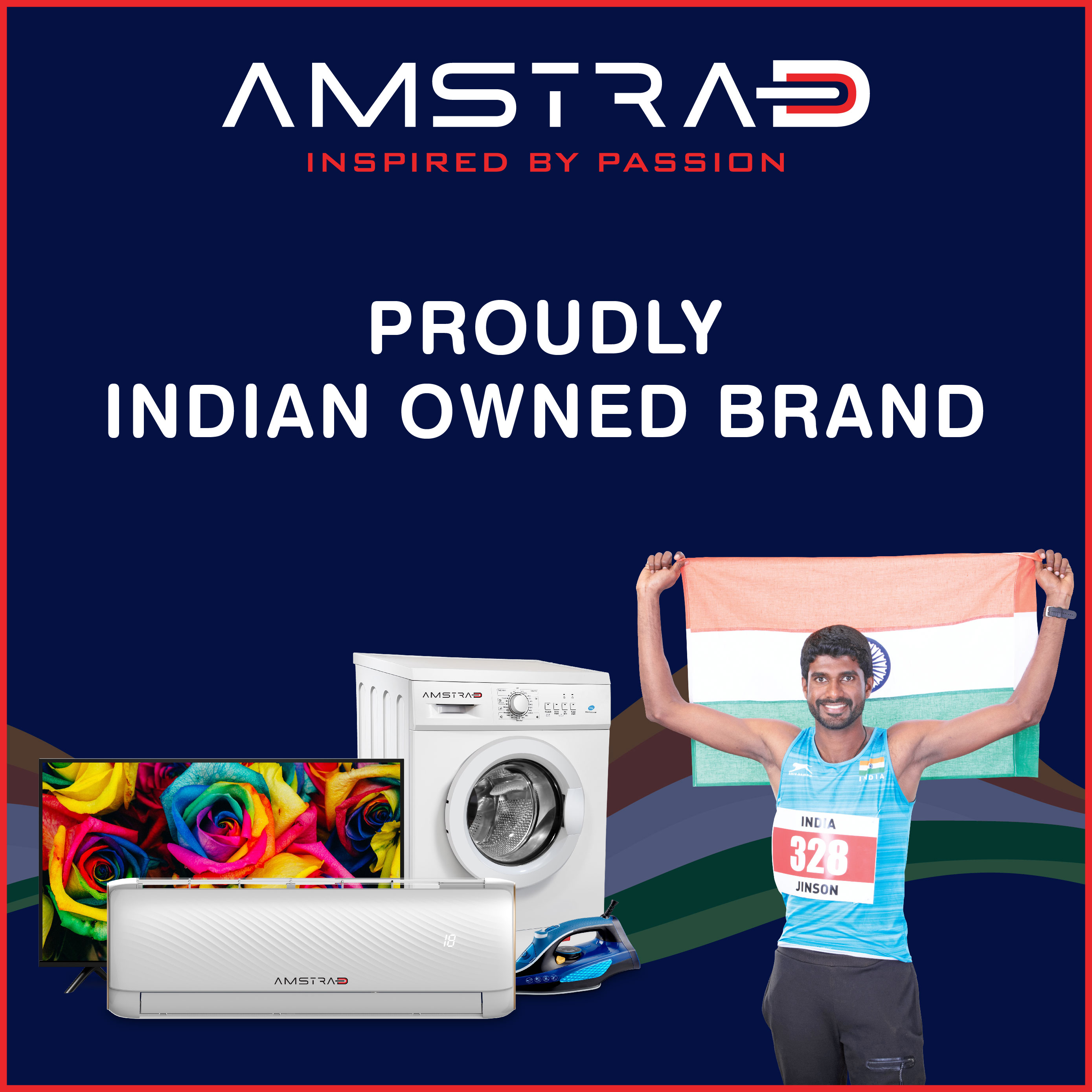 AMSTRAD – Brand Ambassadors – 2019-20-21