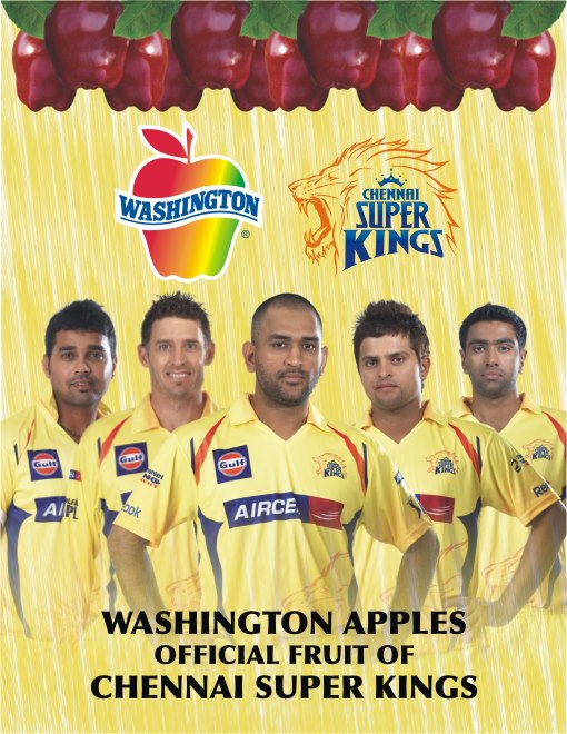 Washington Apples – Chennai Super Kings – Partnership - 2012