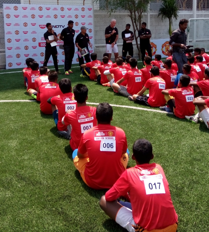 Nissin & NDTV - Cup Noodles Manchester United Soccer Schools - 2016 – 17
