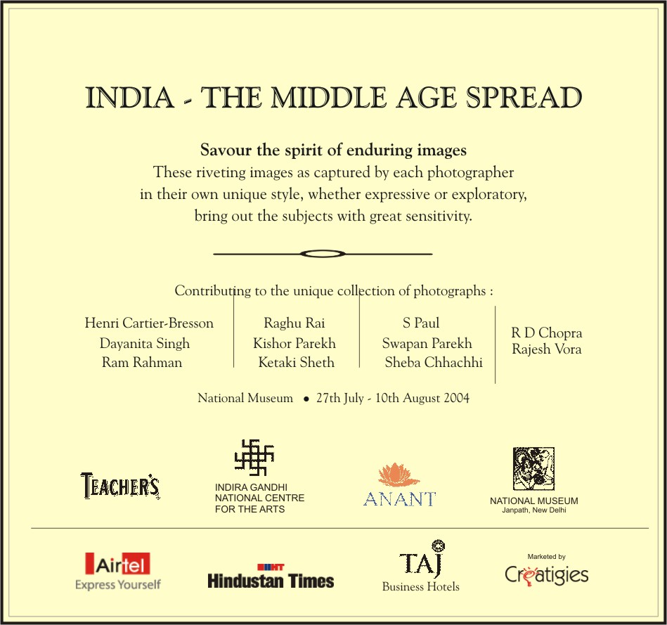 Middle Age Spread, Book Launch 2004