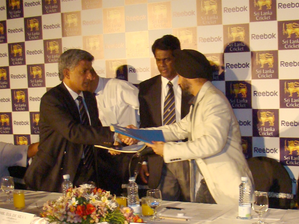 Sri Lanka Cricket – Reebok – Clothing Partnership 2009 – 10 – 11