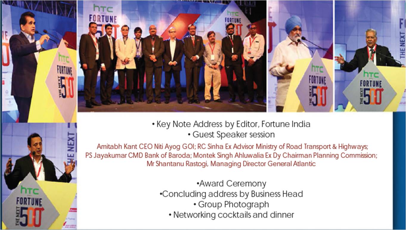 HTC presents FORTUNE India NEXT 500 - 2017