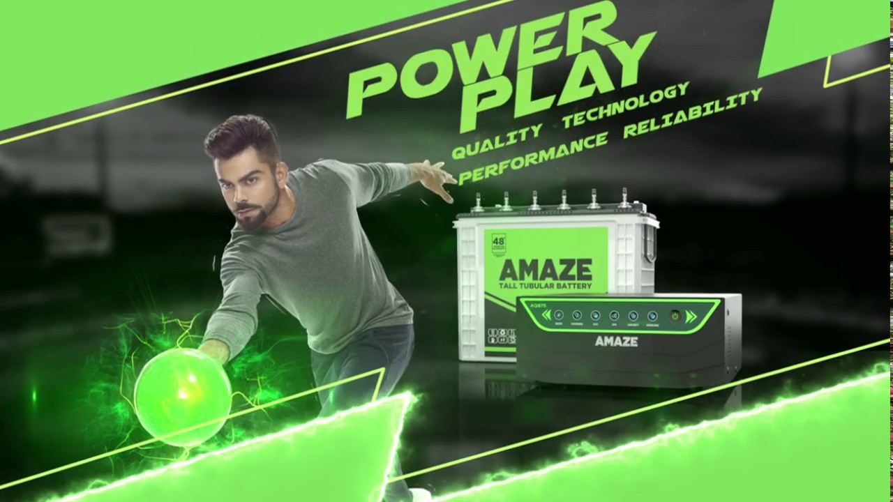 Virat Kohli bats for Luminous brand AMAZE - 2018 - 2021