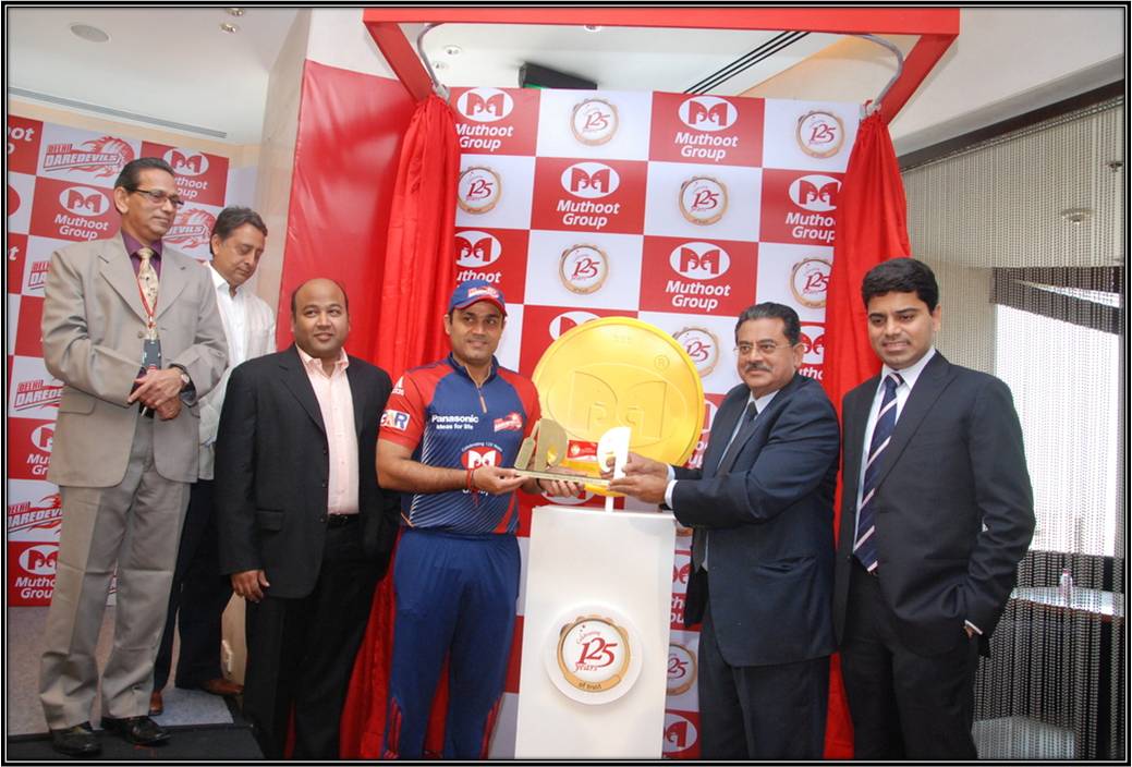 The Muthoot Group - Delhi Daredevils  - 2010 - 2013