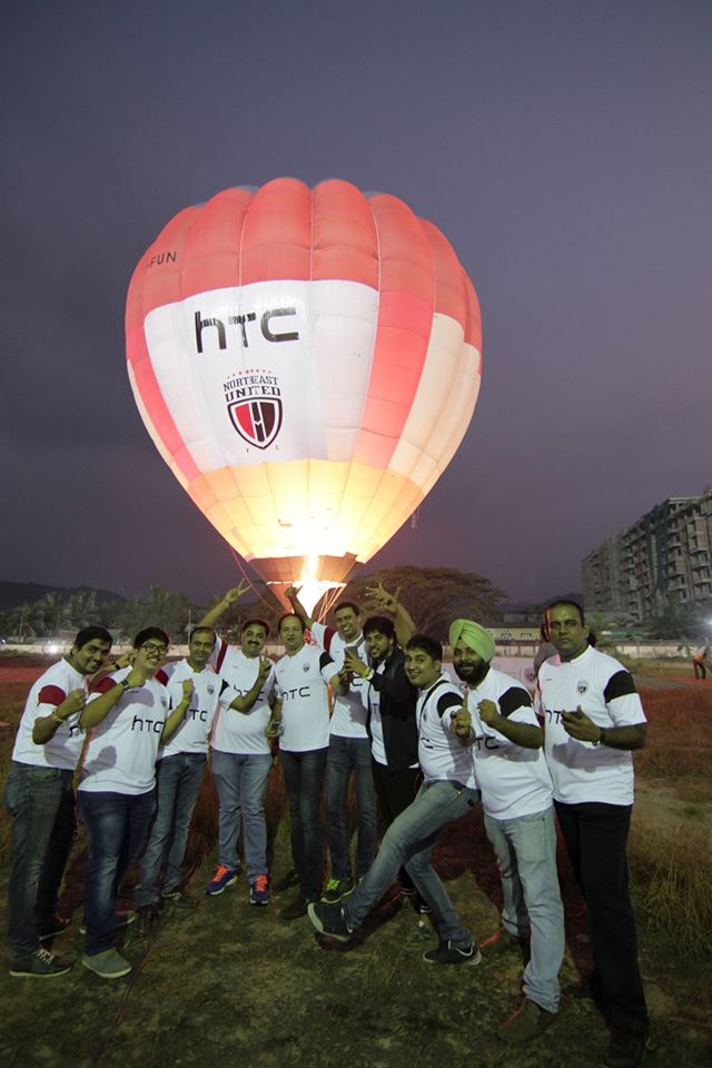 HTC India – NorthEast United FC – Principal Sponsor – 2014 - 15